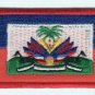 Haiti Flag Patch Embroidered Iron On Applique Haitian
