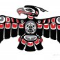 Baby Thunderbird John A Sharkey Art Card Coast Salish Native