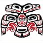 Lovebirds David Boxley Art Card Tsimshian Northwest Coast Native