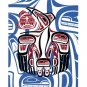 Raven Releasing The Sun Todd Baker Art Card Coast Salish Squamish Nation Native
