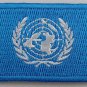 United Nations Flag Patch Embroidered Iron On Applique UN