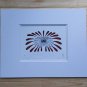 Burst of Plumage by Padloo Samayualie 11"x14" Matted Art Print Inuit Native