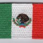 Mexico Flag Patch Embroidered Iron On Applique Mexican