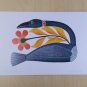 Floral Passage Kenojuak Ashevak Art Card Inuit Native