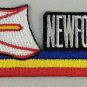 Newfoundland Flag Patch Embroidered Iron On Applique
