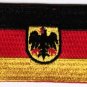 Germany Eagle Flag Patch Embroidered Iron On Applique German
