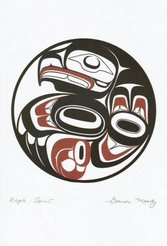 Eagle Spirit Garner Moody Art Card Haida Northwest Coast Native