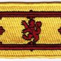 Scotland Lion Flag Patch Embroidered Iron On Applique Scottish
