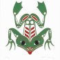 Frog Pat Wesley Art Card Haida Northwest Coast Native