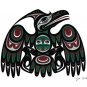 Raven Joe Wilson Art Card Coast Salish SXWASET Native