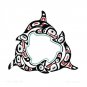 Killer Whale Pod Odin Lonning Art Card Tlingit Native