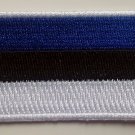 Estonia Flag Patch Embroidered Iron On Applique Estonian