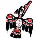 Baby Raven First Flight John A Sharkey Art Card Coast Salish Native