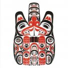 Haida Beaver "TTSAANG" Bill Reid Art Card Northwest Coast Native