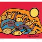 Flock of Loons Norval Morrisseau Art Card Ojibway Native