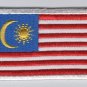 Malaysia Flag Patch Embroidered Iron On Applique Malaysian