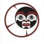 Haida Crescent Moon Clarence Mills Art Card Northwest Coast Native