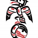 Raven Stealing the Moon Eric Parnell Art Card Haida Northwest Coast Native