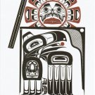 Raven Steals the Sun Carl Stromquist Art Card Interior Salish Native Northwest