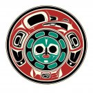 Raven's Moon Danny Dennis Art Card Tsimshian Northwest Coast Native