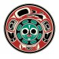 Raven's Moon Danny Dennis Art Card Tsimshian Northwest Coast Native