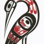 Heron George Pennier Art Card Coast Salish Chehalis Native