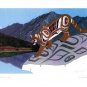 Mountain Lion Richard Shorty Art Card Northern Tuchone Yukon Native