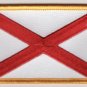 Alabama State Flag Patch Embroidered Iron On Applique