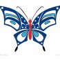 Butterfly Blue Eric Parnell Art Card Haida Northwest Coast Native