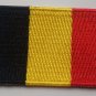 Belgium Flag Patch Embroidered Iron On Applique Belgian