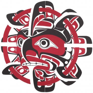 Circle of Light Jonathon Erickson Art Card Gitksan Nation Native