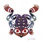 Frog Joe Wilson Art Card Coast Salish SXWASET Native