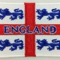 England Four Lions 4 Flag Patch Embroidered Iron On Applique UK Britain