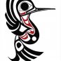 Hummingbird Joe Mandur Jr Art Card Northwest Coast Haida Art