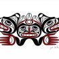 Strong Spirit Joe Wilson Art Card Coast Salish SXWASET Native