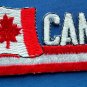 Canada Flag Patch Embroidered Iron On Applique