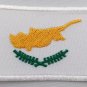 Cyprus Flag Patch Embroidered Iron On Applique Cypriot