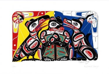 Clan Richard Shorty Art Card Northern Tuchone Yukon Native