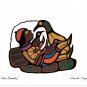 Peter & His Friends Norval Morrisseau Art Card Ojibway Native
