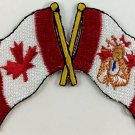 Canada / First Nations Flag Patch Embroidered Iron On Applique Canadian / Native