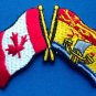 Canada / New Brunswick Flag Patch Embroidered Iron On Applique
