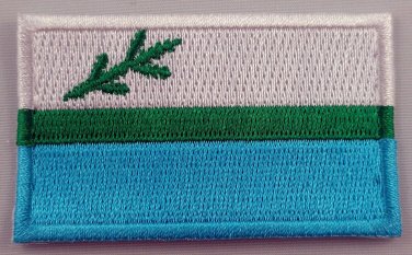 Labrador Flag Patch Embroidered Iron On Applique