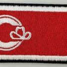 Calgary City Flag Patch Badge Embroidered Iron On Applique