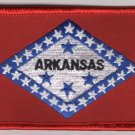 Arkansas State Flag Patch Embroidered Iron On Applique