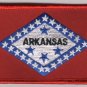 Arkansas State Flag Patch Embroidered Iron On Applique
