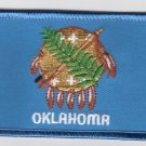 Oklahoma State Flag Patch Embroidered Iron On Applique