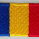 Romania Flag Patch Embroidered Iron On Applique Romanian