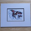 New Life by Richard Shorty  11"x14" Matted Art Print Tutchone Native