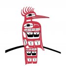 King Fisher Ben Houstie Art Card Heiltsuk Nation Bella Bella Native No:772