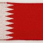 Bahrain Flag Patch Embroidered Iron On Applique Bahraini